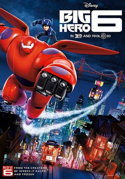 超能陆战队 Big Hero 6 [2014][喜剧 / 动作 / 科幻 / 动画 / 冒险][美国]